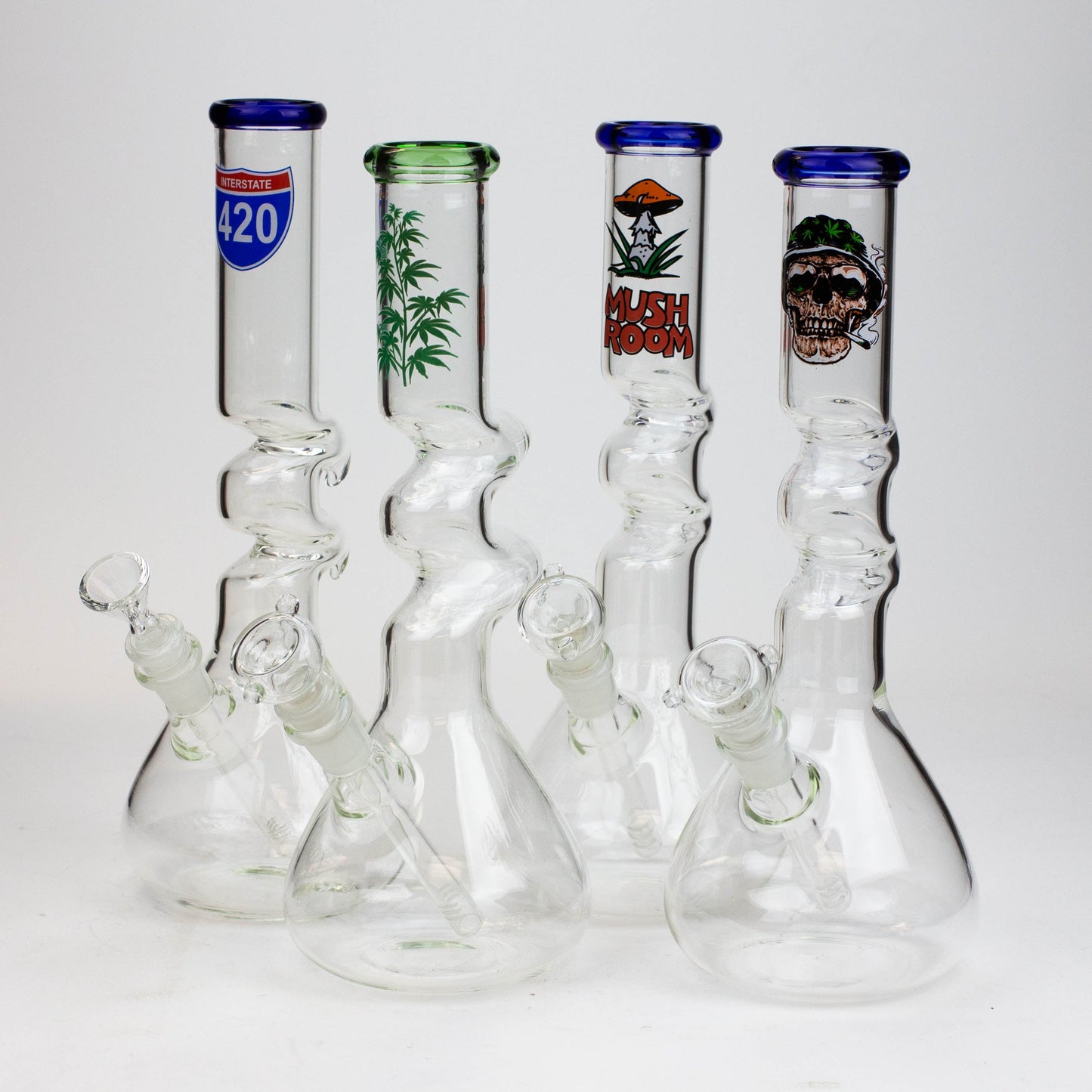 12" kink zong water bong -GP1390AST_0