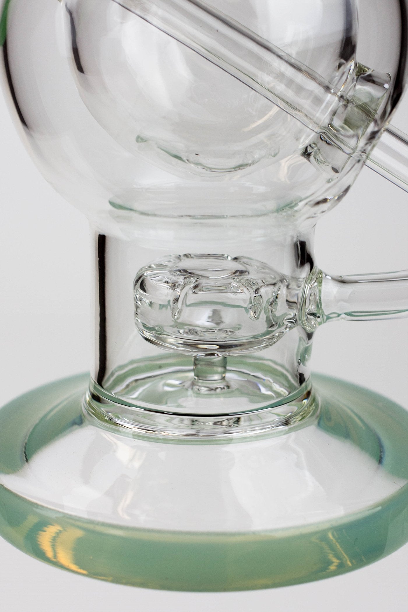 9.5" SOUL Glass 2-in-1 double glass sphere recycler_1