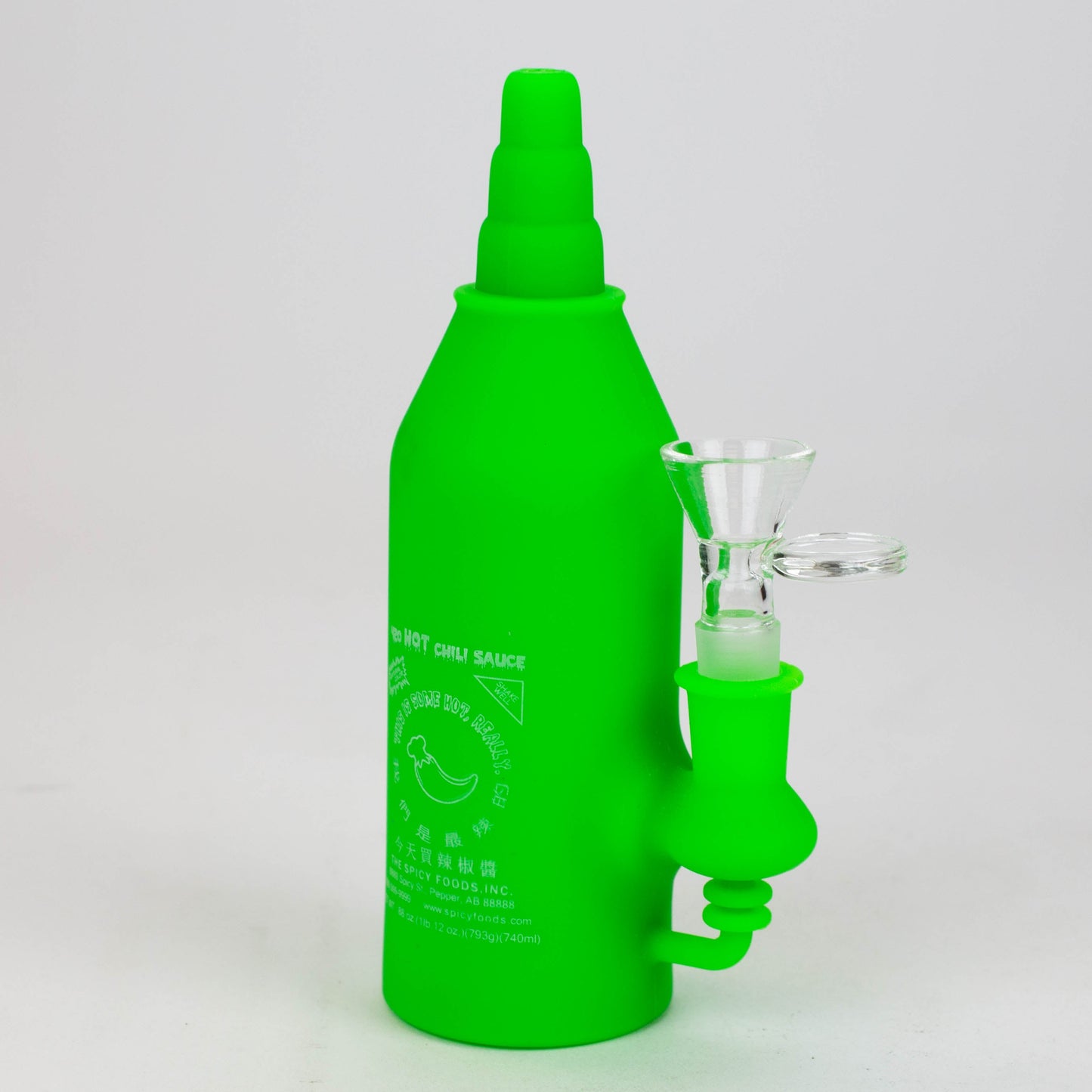 WENEED®- 6.5" Silicone Sriracha Water Pipe_1